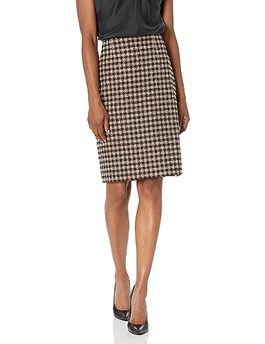Kasper Women's Plaid Slim Skirt