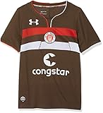 Ausrüster des FC  Pauli Under Armour Kinder FCPauli Heim Replica Trikot, Timber, YSM