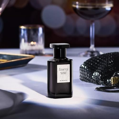 Image of Fine'ry Perfume Set - No Prince Required & The New Rouge - Amber, Marshmallow, Saffron, Jasmine - Warm, Luxurious Full Size Hair & Body Cologne Fragrance (60mL x 2)