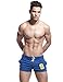 SEOBEAN Mens Low Rise Sports Soft Running Training Short Pants (Medium/28-30Inch, 2300 Blue)