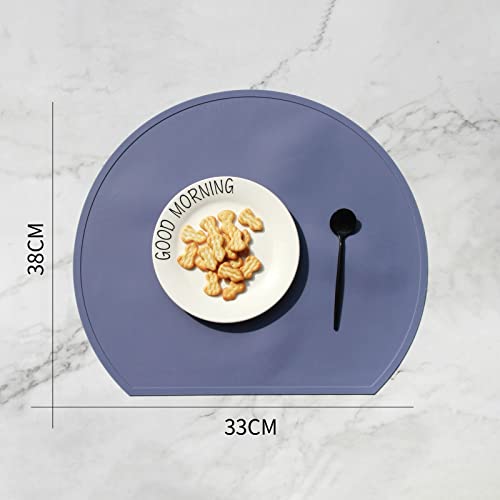 Set de table en silicone anti-tache et imperméable pour protéger la cuisine - 8