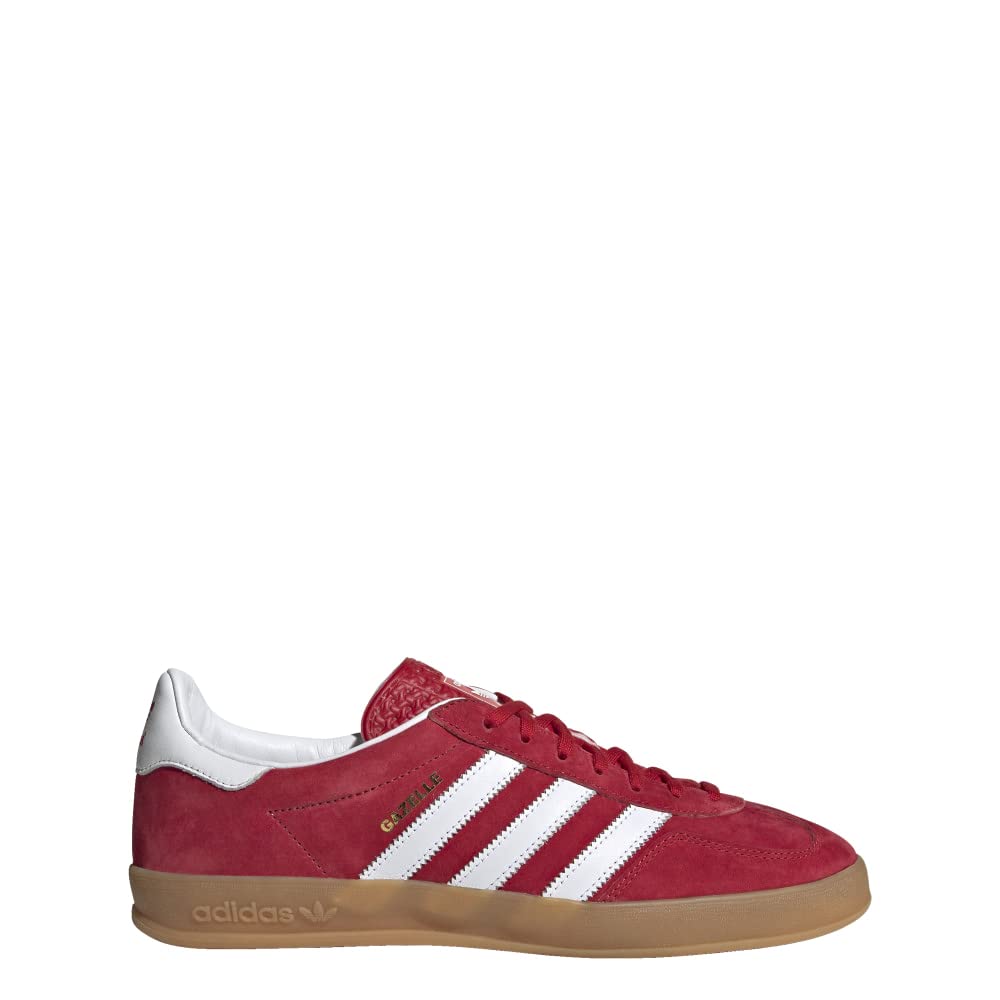 adidas Originals Gazelle Indoor Shoes Men H06261 (Scarlet/Foot), Size 13