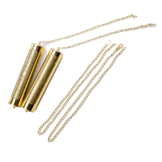 1Set Elegant Grandfather Clock Decorative Weights Wall Clocks Part Metal Hollow Wall Clock Replacement Chain Weight