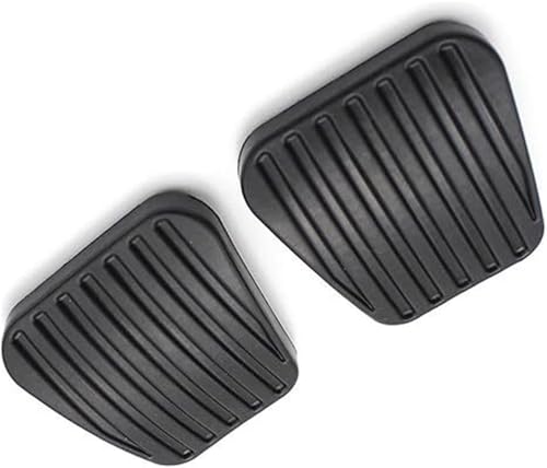 2Pcs Car Brake Clutch Pedal Pad Rubber Cover Compatible with for Opel Compatible with for Kadett 1984 1985 1986 1987 1988 1989 1990 1991