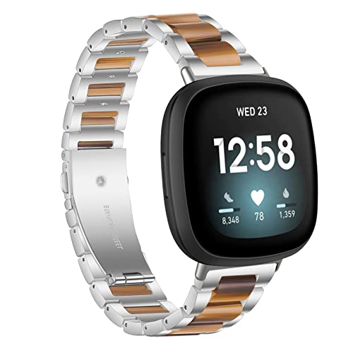 Gheperƌ݊̂XeX|̎vohCompatible with Fitbit Versa 4 / Versa 3 / SensejpX}[gEHb`Xgohp^Xgbv