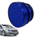 Car Cover – Universal Socket Cover | Aluminum Button Car Decoration Plug Parts for SUVs, Vehicle, Most Cars