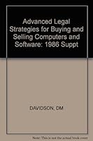 Advanced Legal Strategies for Buying and Selling Computers and Software 0471850020 Book Cover