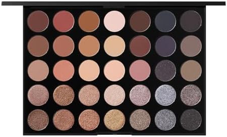 Morphe 35MI Magic Mirror Artistry Palette - Makeup Palette with Matte & Shimmer Shades - Made to Build, Blend & Layer Flawlessly for Everyday, Versatile Makeup Looks (1.98 oz)