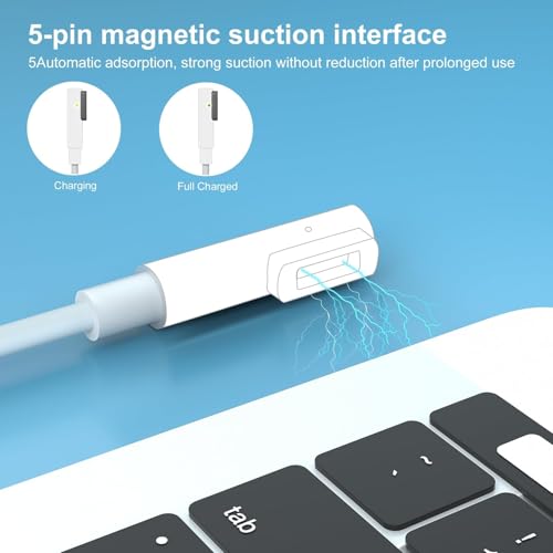 Image of FACTOTECH Replacement Charger 60W Adapter for MacBook Pro 13 inch A1181, A1184, A1185, A1278, A1280, A1330, A1342, A1344 - L Shape Adapter