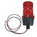 Warning Light, Strobe, Red, 12 to 80VDC