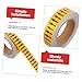 PartyKindom Industrial Pipe Flow Direction Arrow Tape Waterproof Adhesive Marking for Power Plants Fire Stations Chemical Plants 30MM x 20M Arrow Design for Gas Pipe