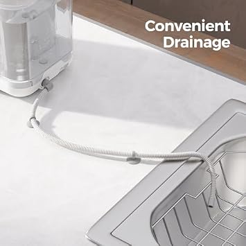 Momcozy KleanPal Pro Baby Bottle Washer & Momcozy Soft & Safe Drain Hose 0.5M