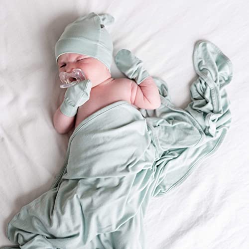Image of KYTE BABY Rayon Made from Bamboo Swaddling Blanket (Sage)