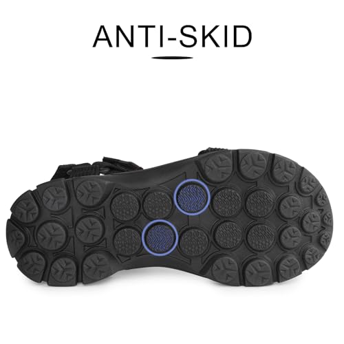 riemot Women's Men's Sports and Outdoor Quick Drying Sandals with Arch Support Adjustable Open Toe Lightweight Beach Sandal3