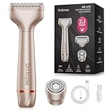 Orchrose Electric Razor for Women Body: Rechargeable Painless Electric Shaver for Bikini Face Body Legs Underarms - Portable for Travel