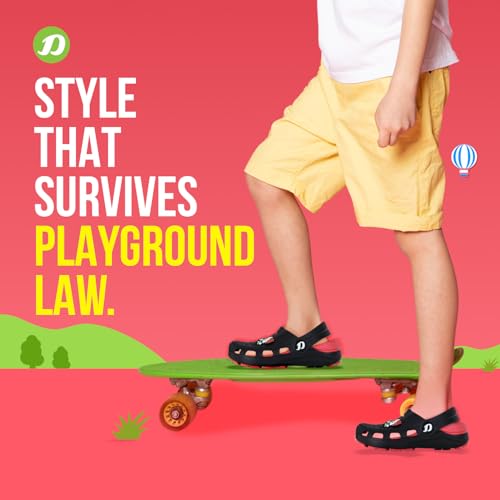 Image of DOCTOR EXTRA SOFT Unisex-Child Kids Classic Ultra Soft Clogs /Sandals with Adjustable Back Strap| Comfortable & LightWeight| Stylish & Anti-Skid| Indoor & Outdoor Casual Sports Mules Boys & Girls D-514
