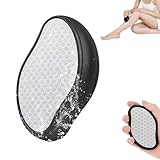 Cocolat 脱毛器 擦るだけ【2026業界新開発・無痛&ポータブル脱毛器】無痛脱毛器 ナノガラス 物理脱毛 摩擦式 角質除去 手のひらサイズ 水洗いOK 繰り返し使用 充電不要 携帯便利 男女兼用 操作簡単 痛みゼロ 初心者向け 家庭用 自宅・出張・旅行対応 ギフトにも最適 日本語取扱説明書付き（ブラック）