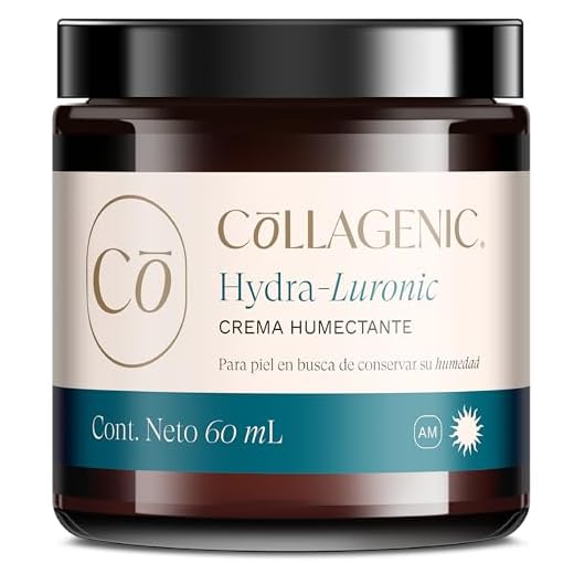 Crema Hidratante Facial 60ml con Colageno Hidrolizado, 3% Acido Hialuronico y Filtro Solar Collagenic - Hasta 2 Veces Más Concentración de Acido Hialuronico Facial en Crema Facial Antiarrugas e Hidratante Facial