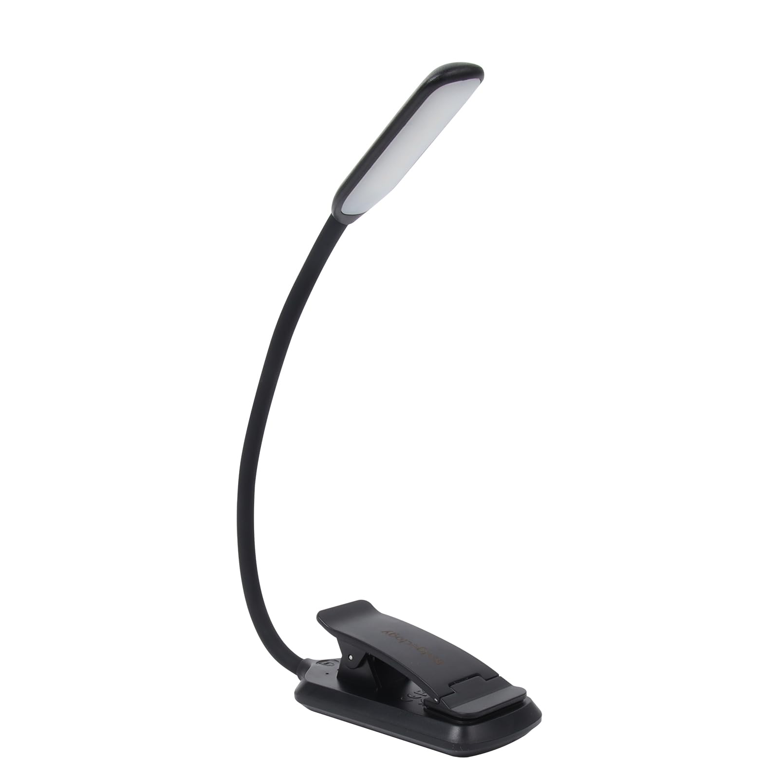 Bsdgeclogy 9 LED Rechargeable Book Light for Reading in Bed - Eye Caring with 3 Color Temperatures, 80 Hrs Runtime, Lightweight Clip-On Light for Book