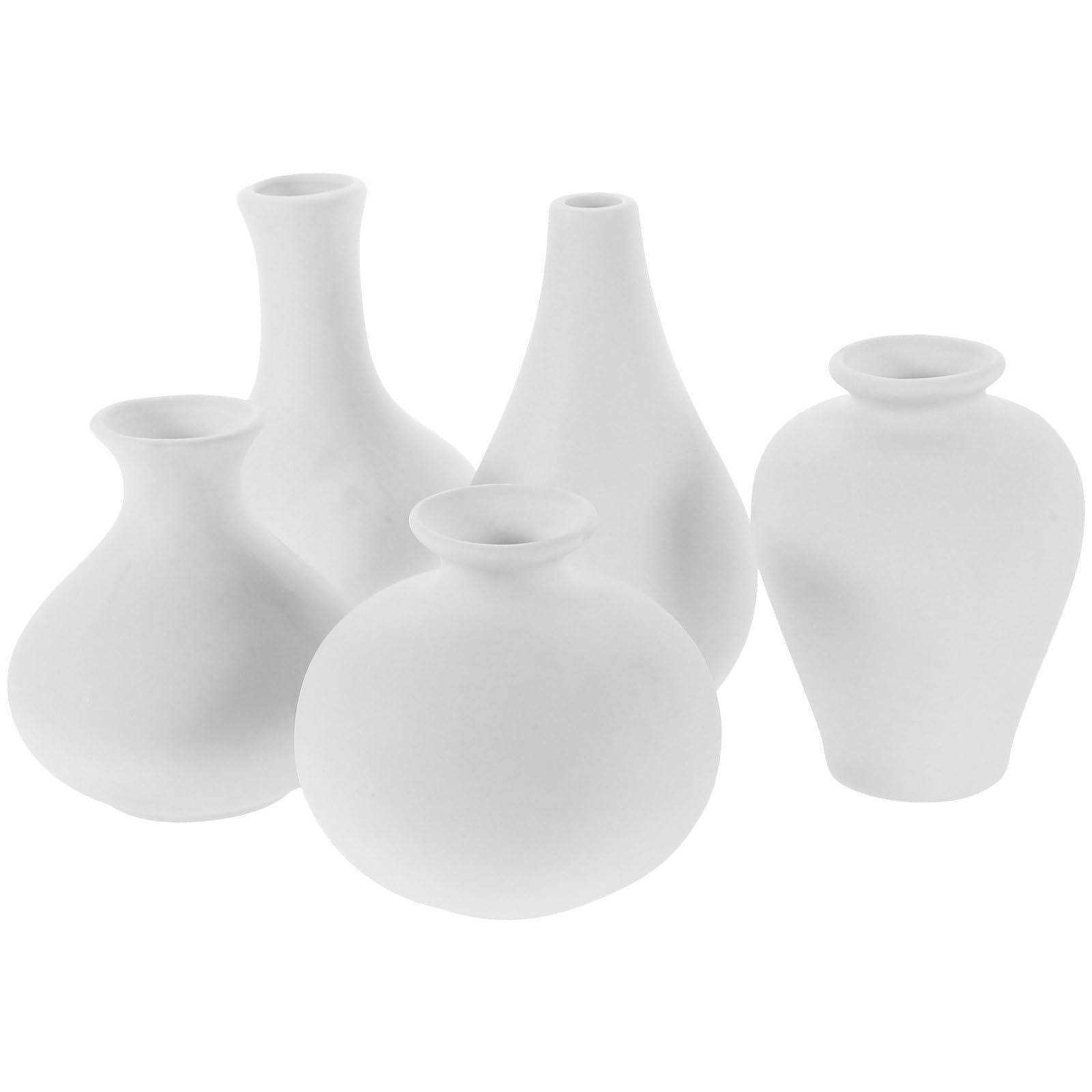 Mini Vases en Céramique Délicate : Idée Cadeau Harmonie Zen pour la Maison
