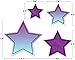 Teacher Created Resources Brights 4Ever Stars Accents - Assorted Sizes (TCR3926)