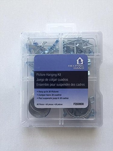 Helping Hand 156908 80 Piece Picture Hanging Kit 80Pcpictur