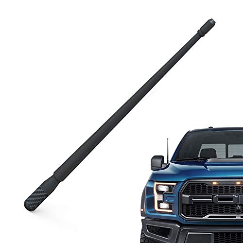Modonwey 13 Inch Antenna Compatible with Ford F-150 (2009-2021) - Flexible Rubber Car Antenna Accessories - Premium FM AM Reception