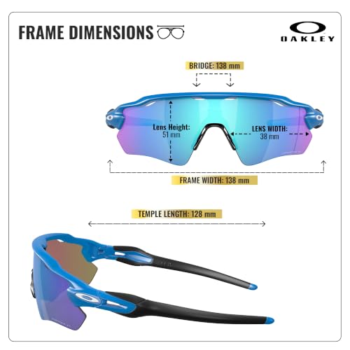 Image of Oakley RADAR EV PATH OO9208 Shield Sunglasses With Official Eyewear Kit