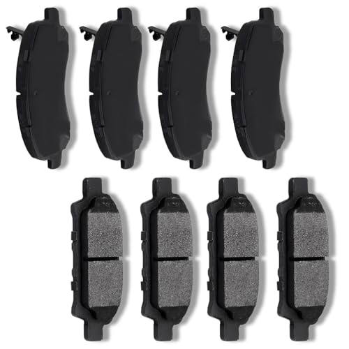 Image of AUTOMUTO 8PCS Front & Rear Ceramic Disc Brake Pads Set D866 D1037 For Chrysler 200 Sebring For Dodge Avenger Caliber For Jeep Compass Patriot For Mitsubishi Lancer Outlander Outlander Sport