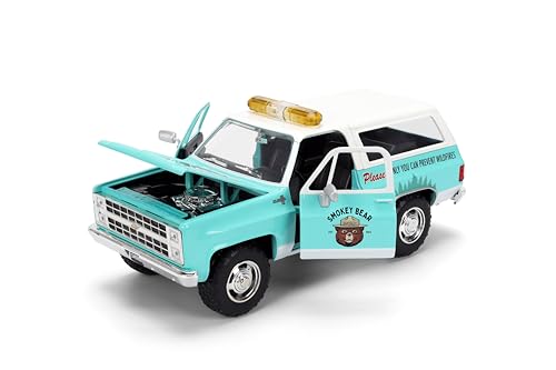 Jada Smokey Bear 1980 Chevy Blazer Die-Cast miniatura 6
