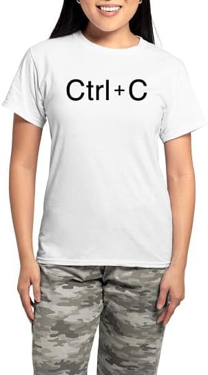CafePress Control C Women's Light Pajamas Women's Novelty Cotton Pajama Set, Comfortable PJ Sleepwear