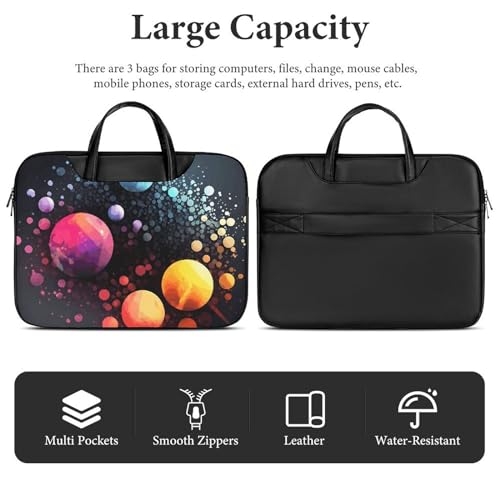 Bolso colorido para laptop 17 pulgadas impermeable miniatura 5