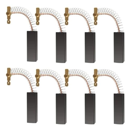 8Pcs Washing Machine Carbon Brushes 154740 Carbon Brushes Motor Carbon Brushes， Compatible for Bosch ，Compatible for Siemens ，Washing Machine
