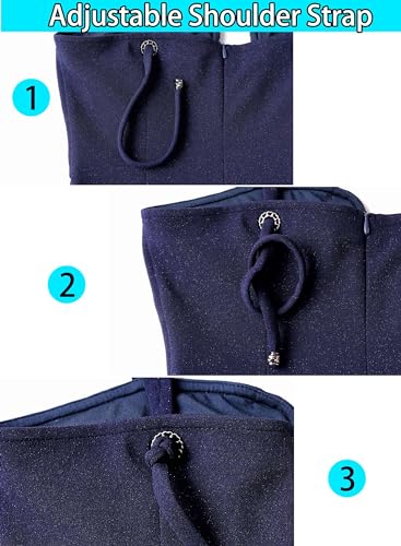 VFSHOW Womens Sweetheart V Neck Twist Front Backless Ruched Ruffle Slit Formal Evening Gown Maxi Long Dress3