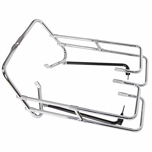 Soporte de protector para alforjas cromado compatible 1997-2008 miniatura 6