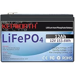 Baterías Lifepo4 Características Batería Lifepo4 12v 12ah con celdas grado A y BMS perfecto tiempo de ciclo bajo hasta 10000 para motor trolling RV camping solar soporta conexión en serie y en paralelo