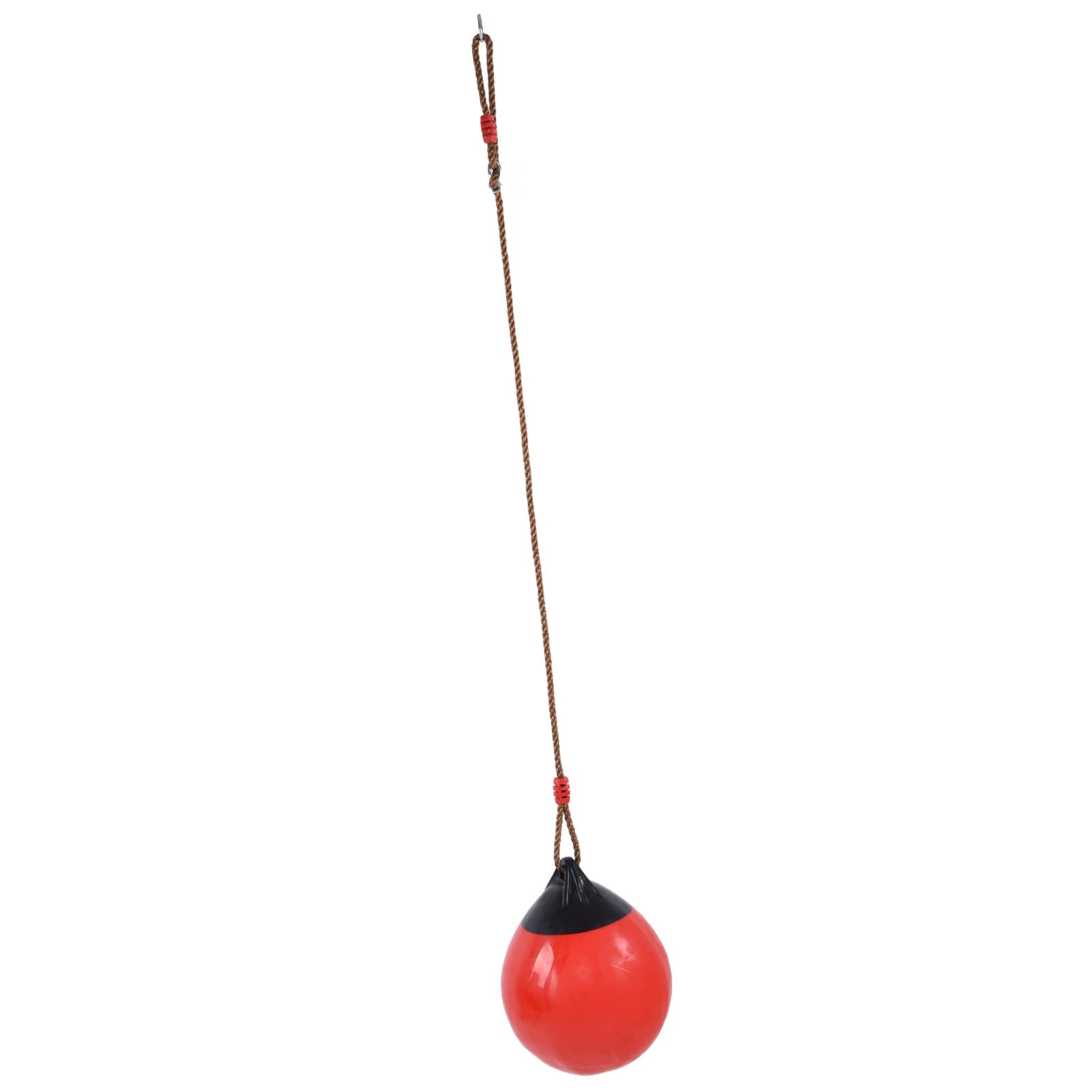 KIMISS Fuerte Dureza Inflable Ball Swing Asiento 29 Cm/11.4in Rojo Pequeño con Cadena de Cuerda Colgante para Juguetes y Juegos de Jardín Al Aire Libre/Juegos/Deportes y de Al Aire Libre de