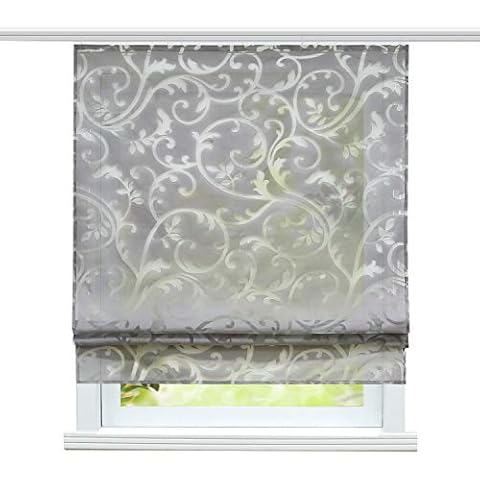 ESLIR Roman Blind with Velcro Tape Cover