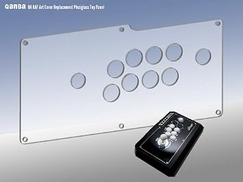 Qanba Q4 Clear Plexi Overlay for custom artwork