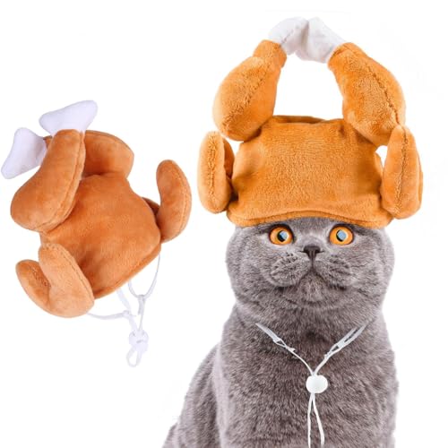 Sombrero pavo de acción de gracias para perro y gato