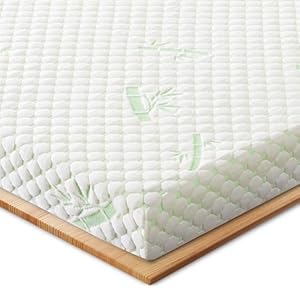 Waxberry Matratzen Topper 180x200cm (H3/H4) - 7,5cm Gel-Memory-Schaum mit 3D-Waben Bambusbezug, Atmungsaktiv & Waschbar Matratzentopper für Boxspringbett, Lattenrost & Schlafsofa