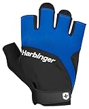 【日本正規品】 ハービンジャー(Harbinger) トレーニンググローブ 筋トレ リフティング用 トレーニンググリップグローブ2.0 ブルー M(手甲周: 19-20.3cm) 22274