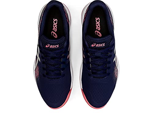 ASICS Tênis feminino Gel-Game 8, Pavão/prata pura, 6