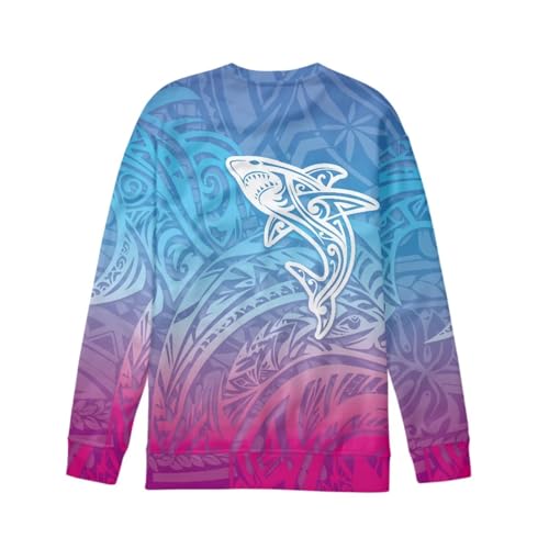 Kids Crewneck Sweatshirt Funny Casual Long Sleeve Sweatshirt2