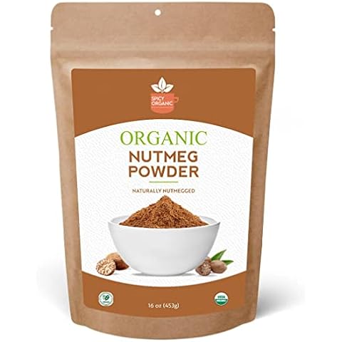 SPICY ORGANIC Ceylon Organic Nutmeg Powder Cover