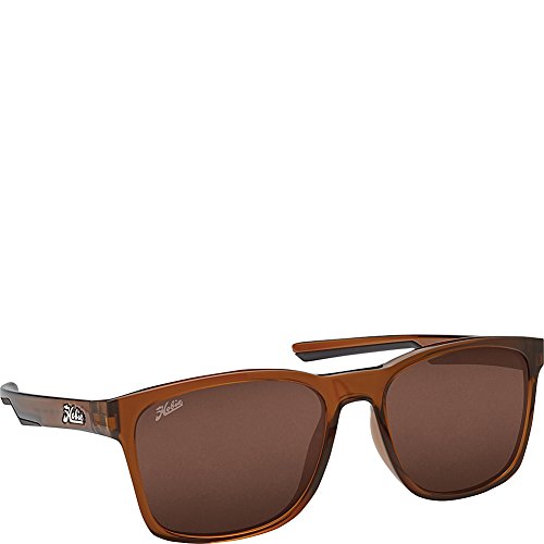 Hobie Eyewear Sandcut Sunglasses (Sand Cut Satin Shiny Crystal Brown