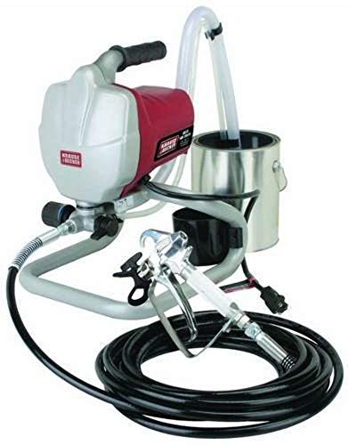 5/8 HP 3000 PSI Airless Paint Sprayer Kit; Includes Stainless Steel Paint pick-up, Gun with Built-in Filter, trigger-lock and 25 ft. spray hose