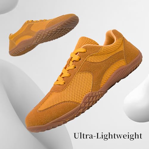 Image of Mens Shoes Barefoot Shoes Men Zero Drop Walking Trail Running Hiking Workout Gym Shoes Lightweight Casual Sneakers