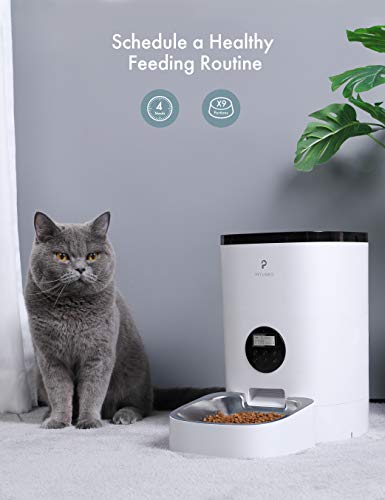 PETLIBRO Automatic Cat Feeders, Cat Food Dispenser with Customize Feeding Schedule, Timed Cat Feeder with Interactive… - Image 2