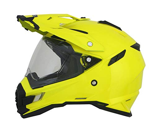 Afx Fx-41Ds Helmet - Hi-Vis Yellow - Medium #TOP29